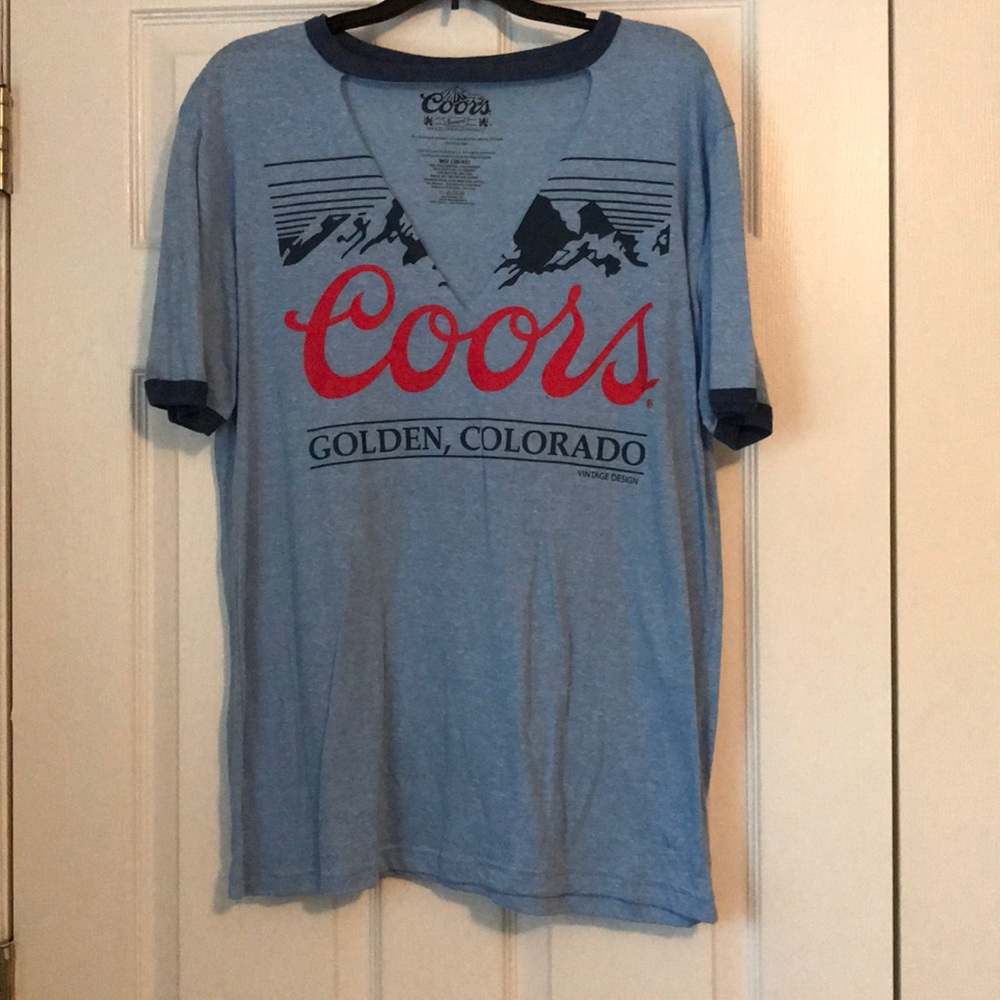 Coors Choker Neck T Shirt
